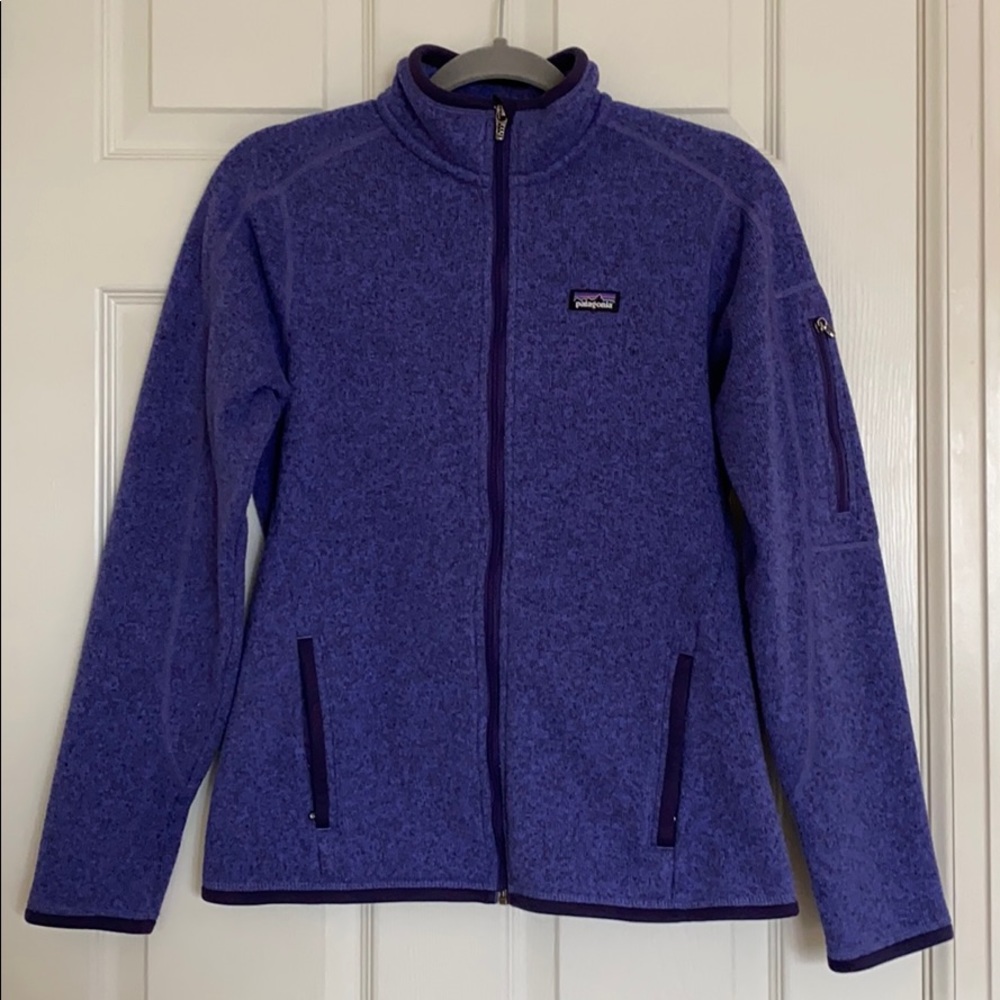Purple Full Zip Patagonia Jacket!